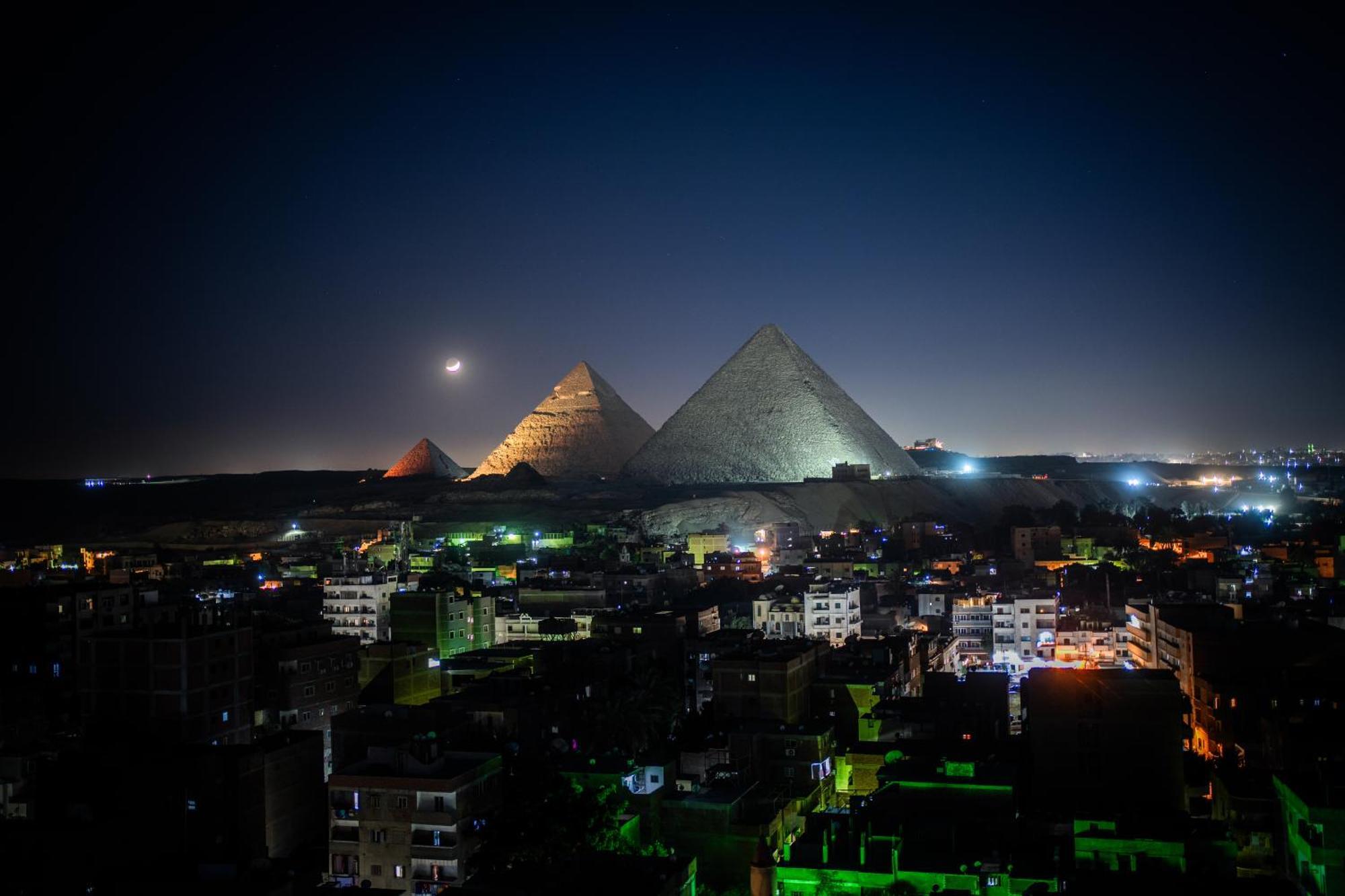 Oscar Pyramids View Hotel Nazlet el-Sîsi Exterior photo