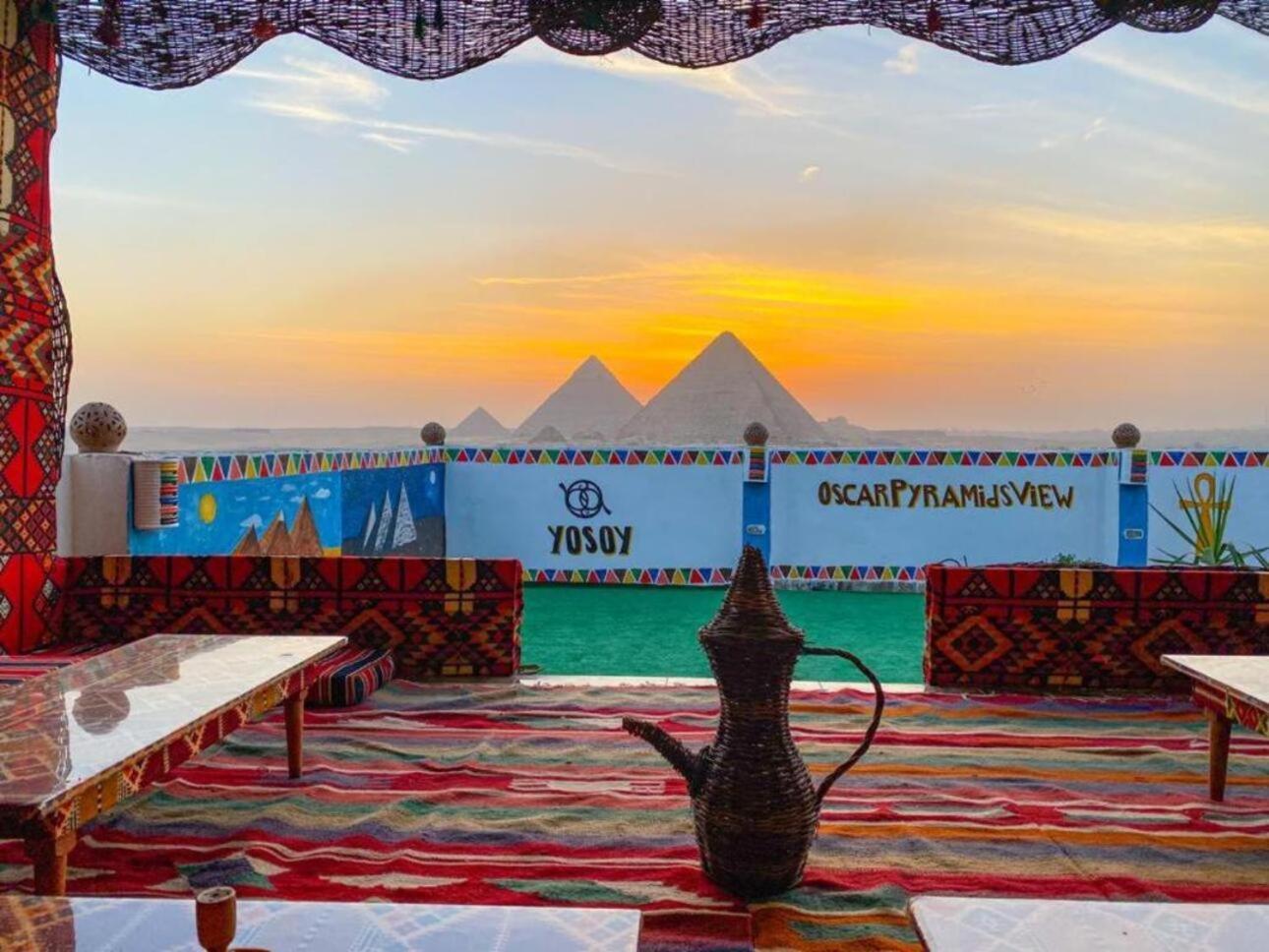Oscar Pyramids View Hotel Nazlet el-Sîsi Exterior photo